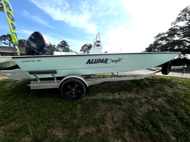 Last years deal!!!
New (ZERO HOURS) 
2022 20 Coastal MVT 20 AG Boat
Price includes Coastal MVT Boat, Yamaha F150LA 4 Stroke Motor, AlumaCraft Trailer
Spray in textured non-slip liner
Back molded swim platforms (2)
2 Folding back seats
Pilot stand-up padded seat
6 Rod holders
Front padded seat w/storage
Rubber bump rail
2 Removable swivel fishing seats
Rip tide 1 Pilot Minnkota Trolling Motor Included!!
Garmin in Dash!!!
Stainless Steel Prop
6 Person Capacity
Front Live Well
2 Front Storage Locking Compartments